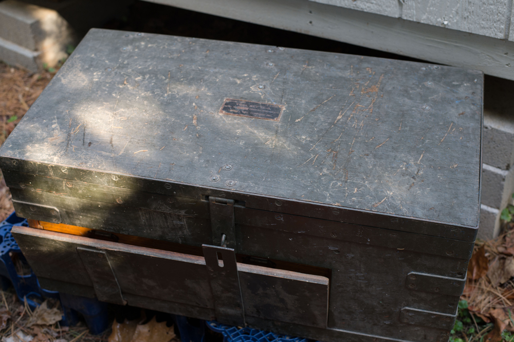 WWII Army Toolbox with Assorted Tools