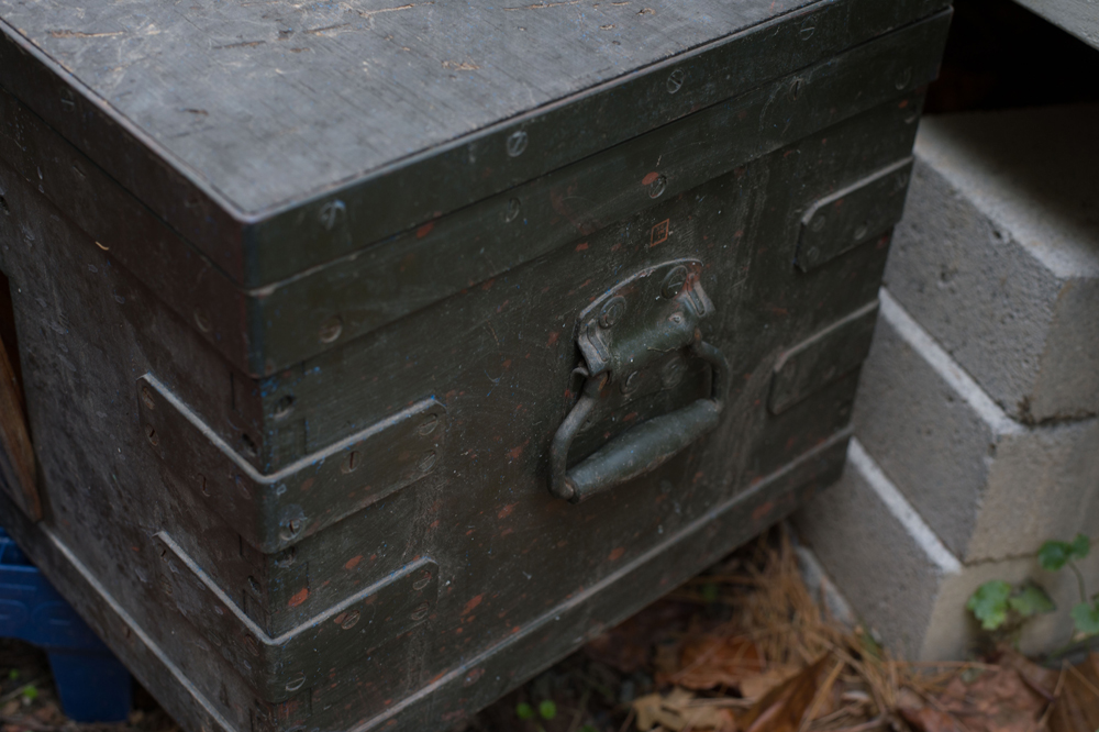 WWII Army Toolbox with Assorted Tools
