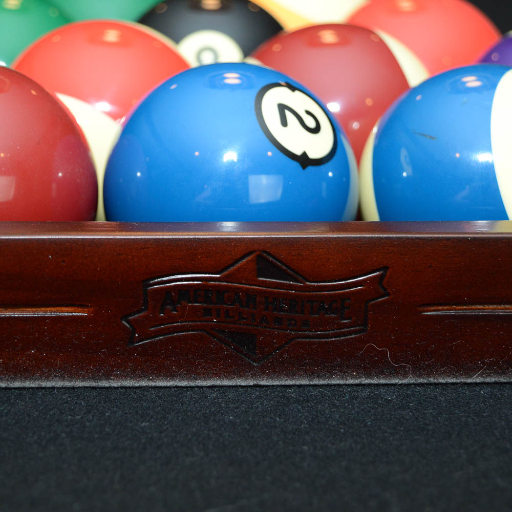 Peter Vitalie Gore Gulch "Telluride" Pool Table and Billiards Room Necessities