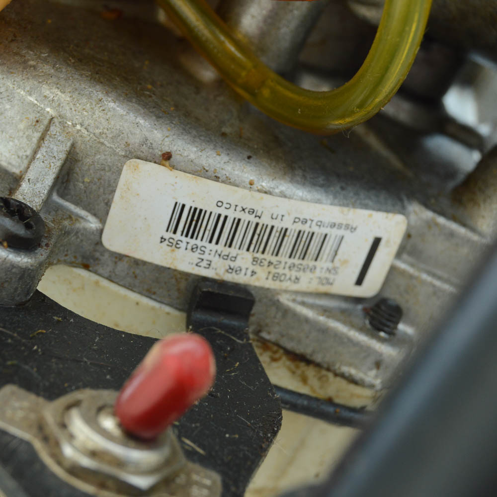 Ryobi Model 410R Garden/Yard Cultivator, Wheelbarrow and Yard Tool Lot