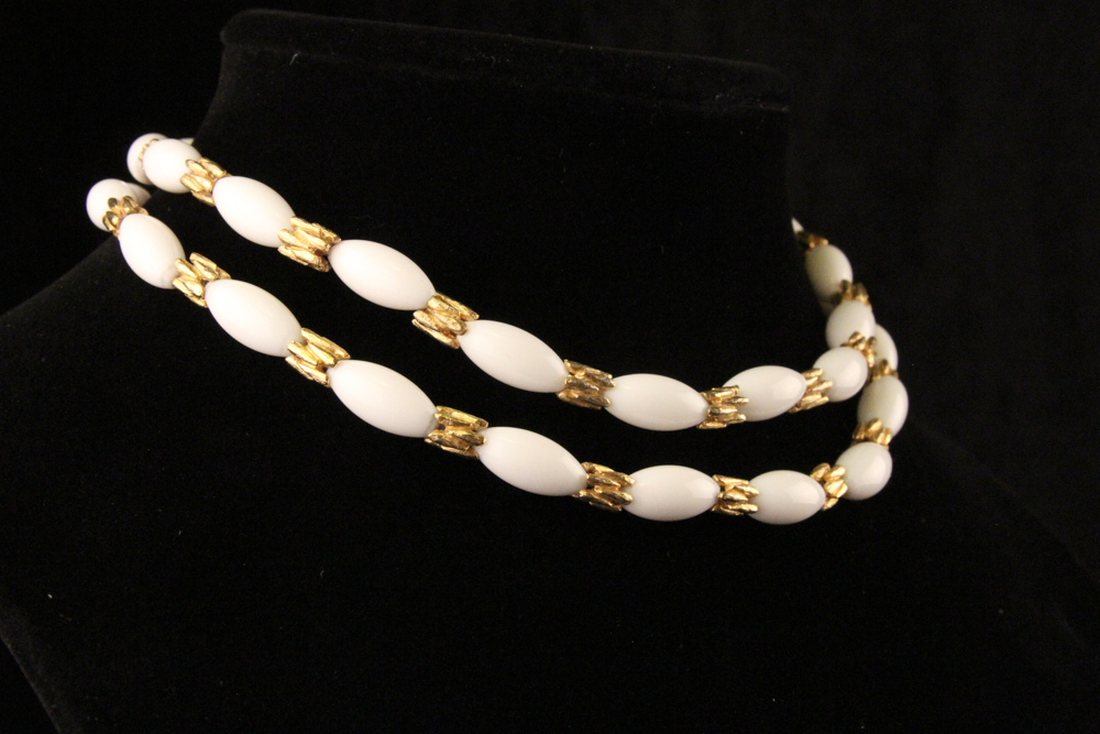 Vintage Costume Jewelry Including Lisner and Trifari