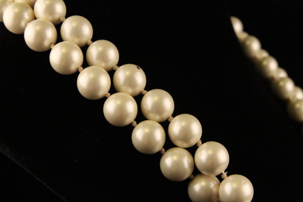 Vintage Marvella Double Strand Necklace and Celebrity Jewelry Set