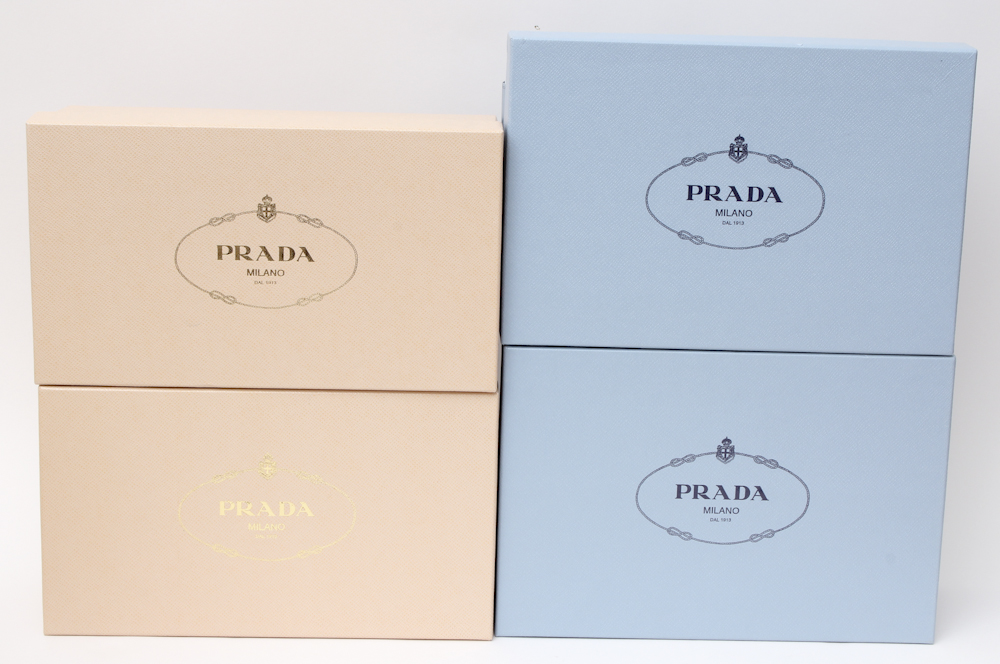 Collection of High End Designer Gift Boxes and Bags