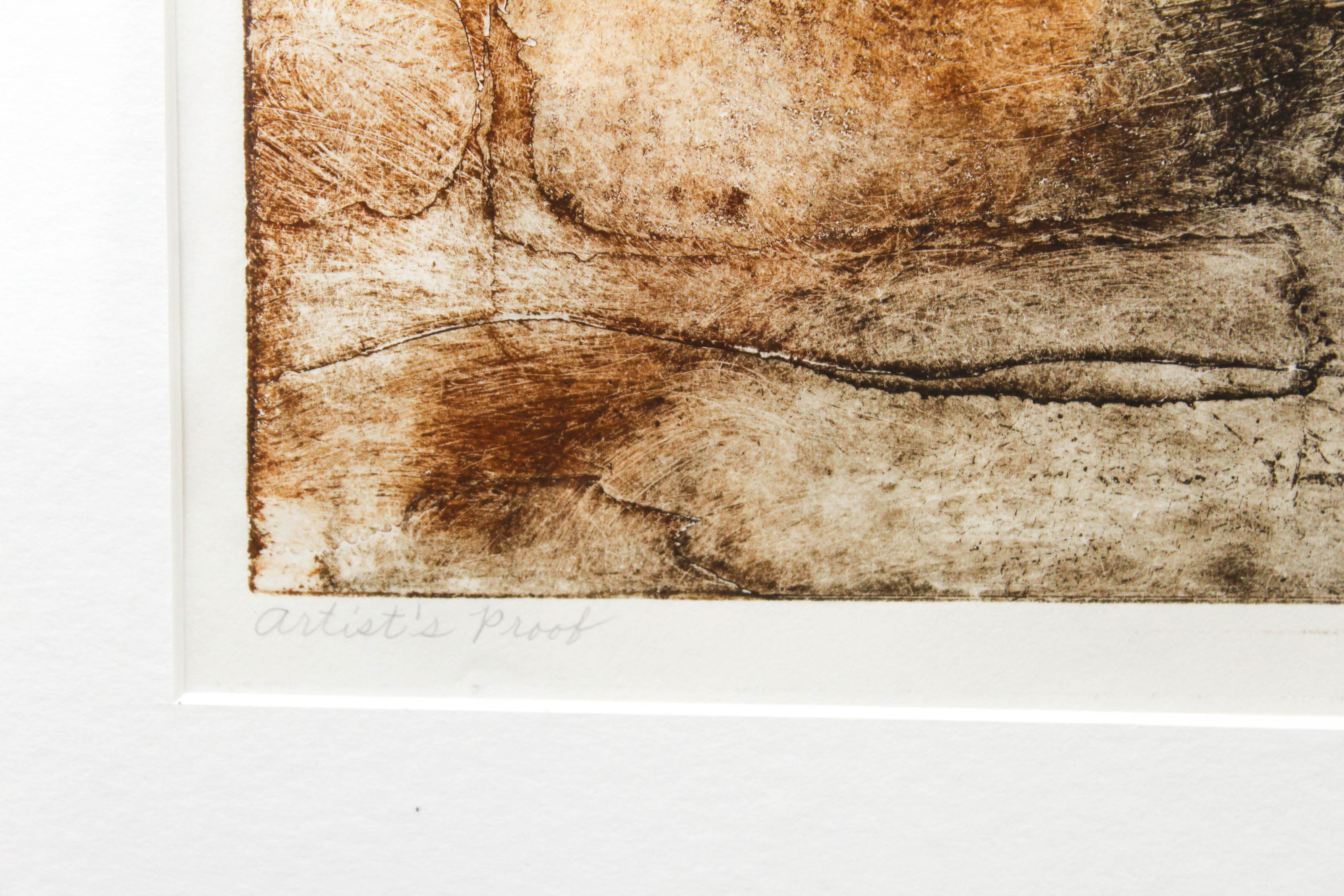 Dorothy Hunter Signed Artist's Proof Etching