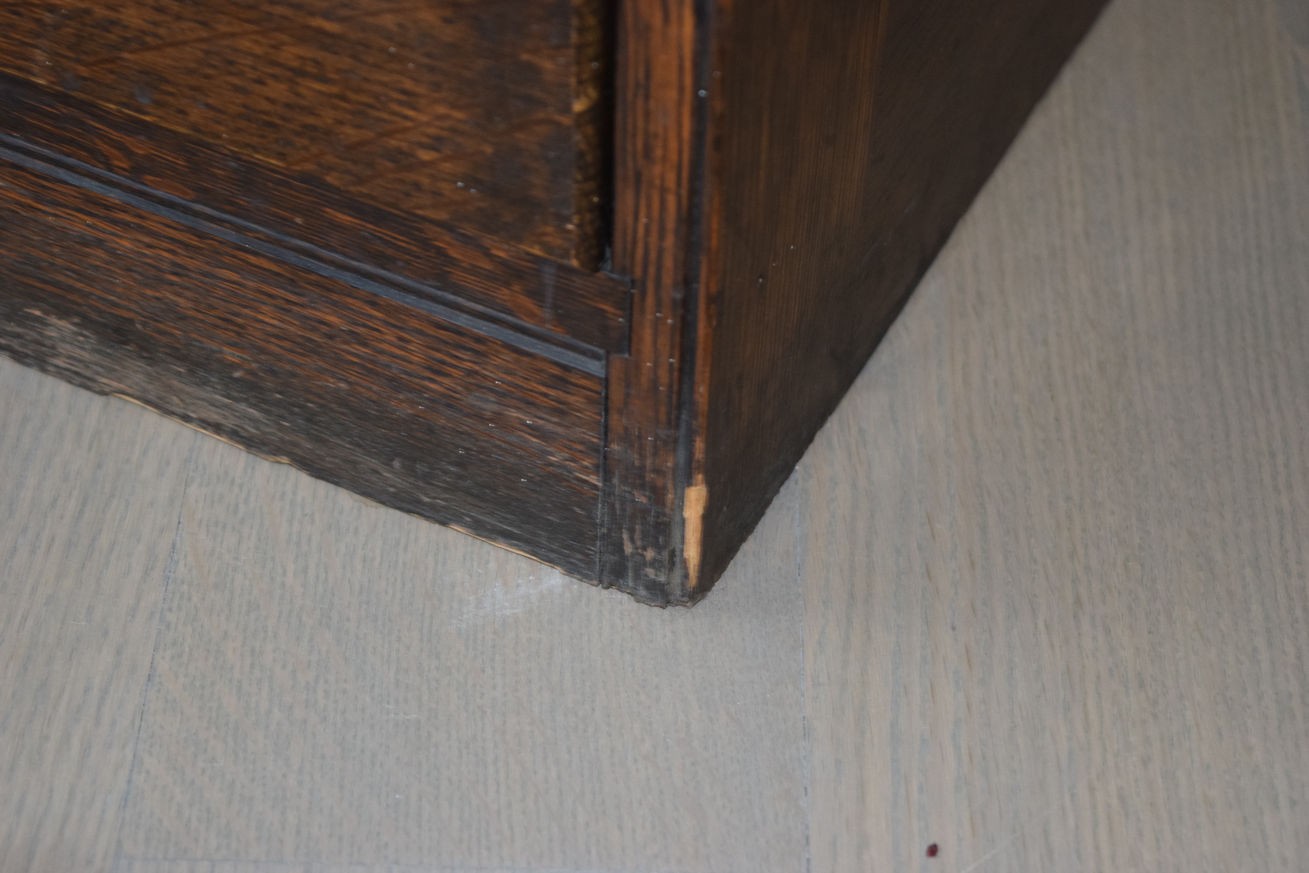 Antique Wabash Cabinet Co. Oak File Cabinet