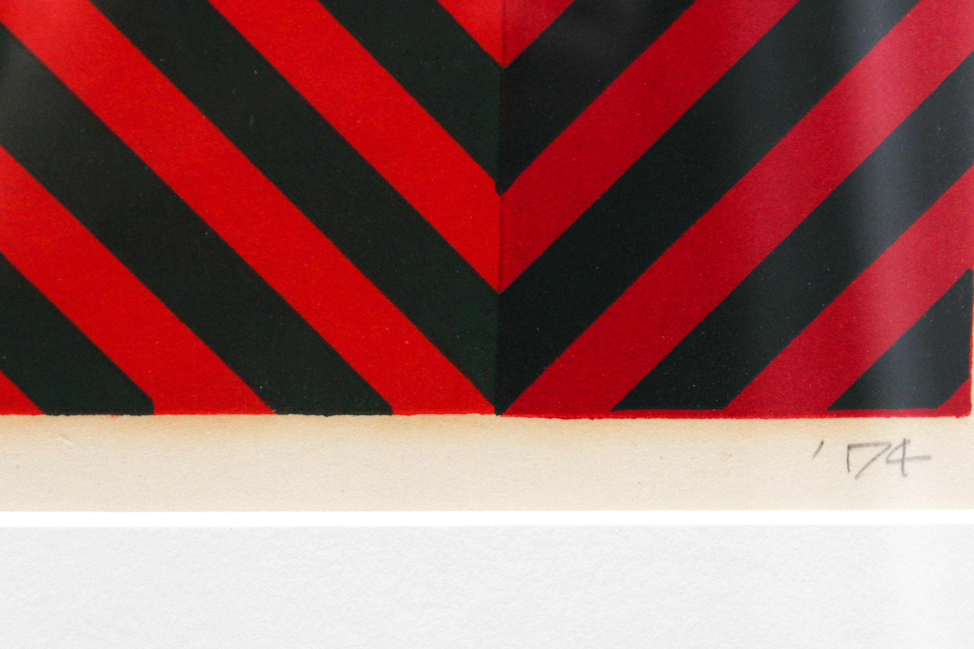 Kunihiro Amano "Lost Past 15" Signed Limited Edition Woodblock Print