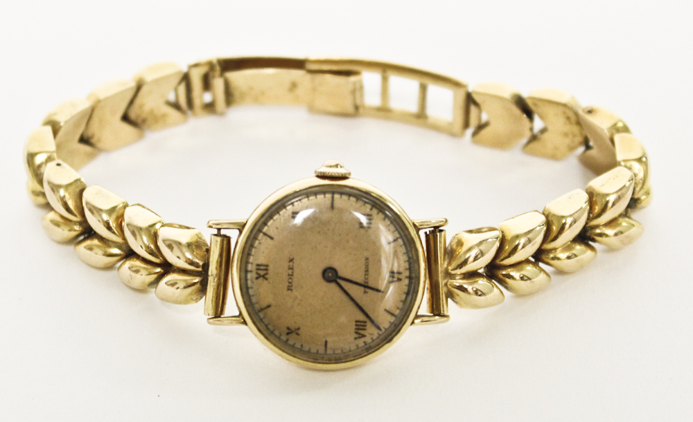 Antique 1945 Women's 18K Gold Rolex Watch