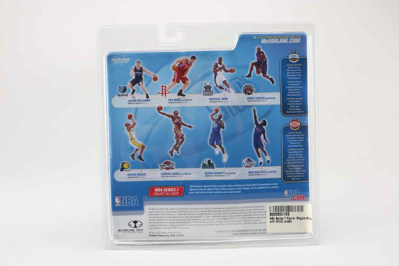 McFarlane Reggie Miller and Brian Urlacher Action Figures