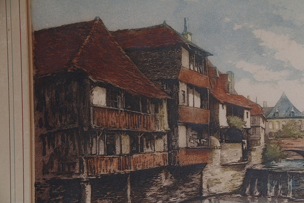 Vintage Signed Limited Edition Aquatint