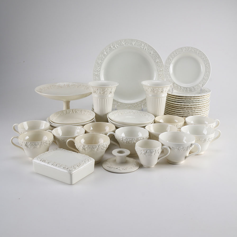 Assortment of Wedgwood "2243" Embossed China