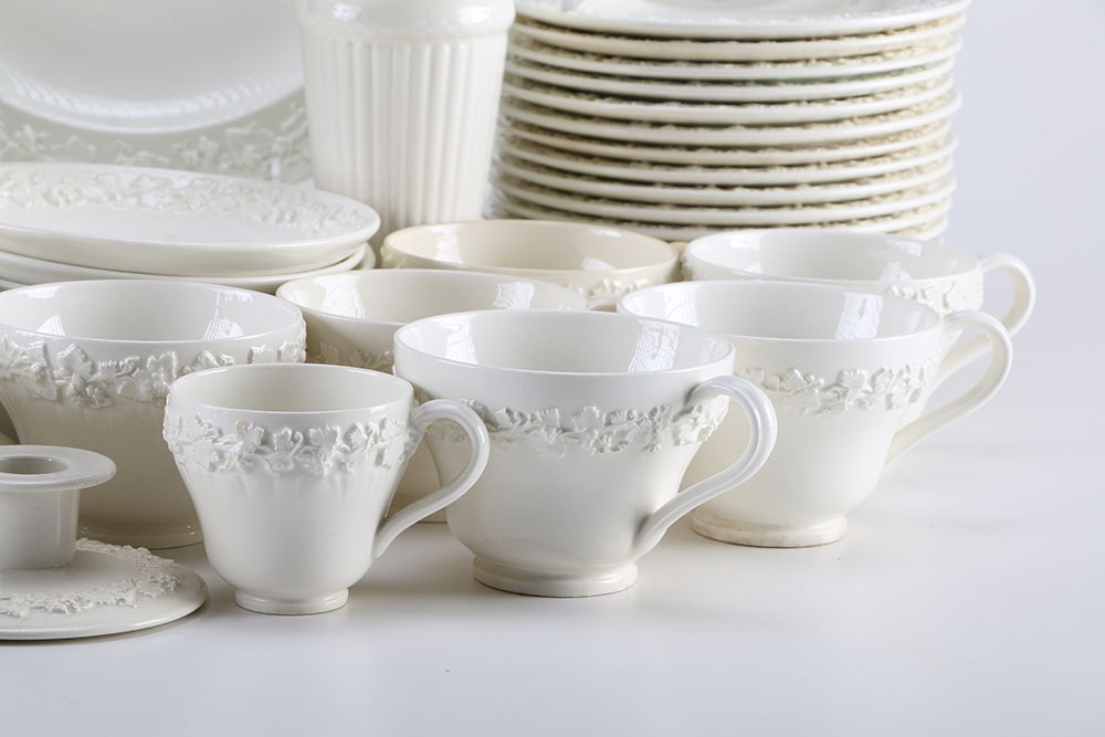 Assortment of Wedgwood "2243" Embossed China