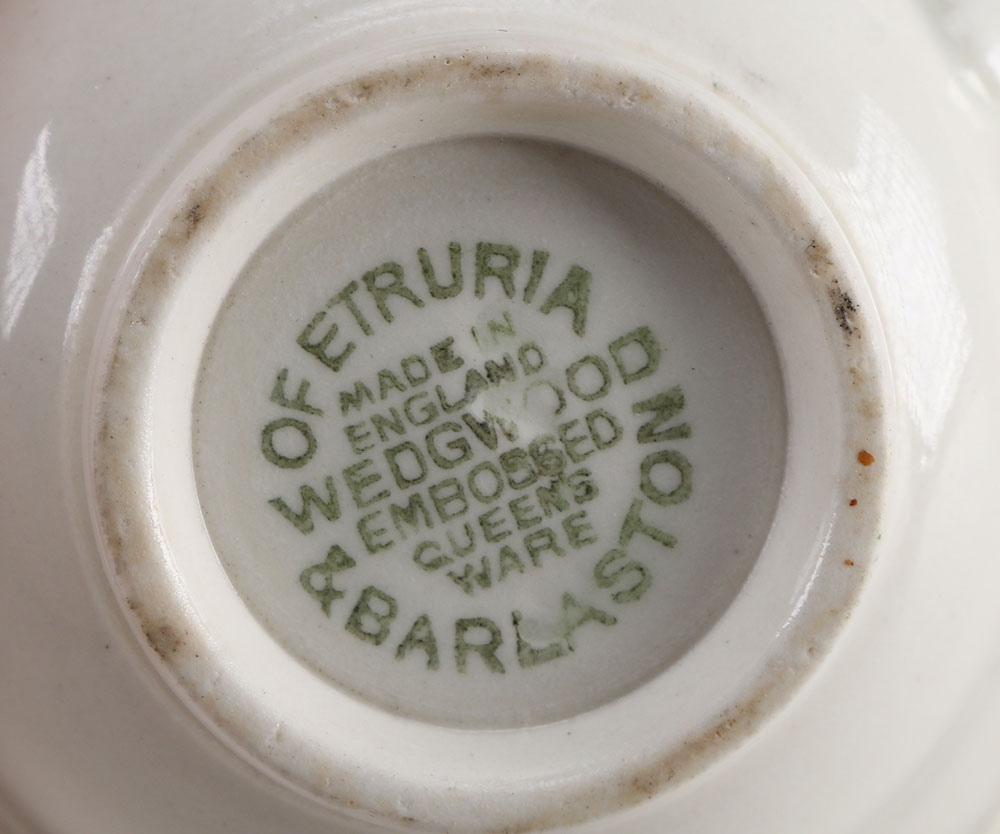 Assortment of Wedgwood "2243" Embossed China