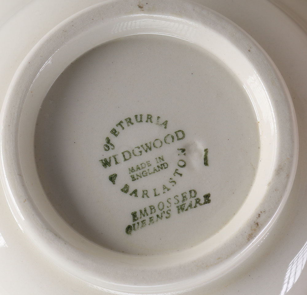 Assortment of Wedgwood "2243" Embossed China