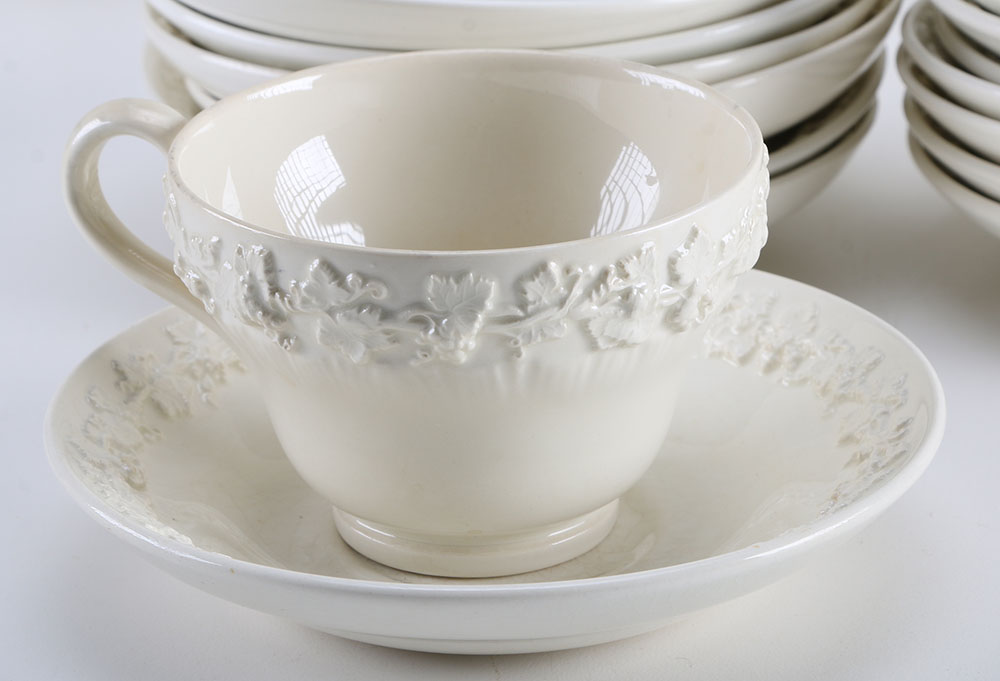 Assortment of Wedgwood "2243" Embossed China