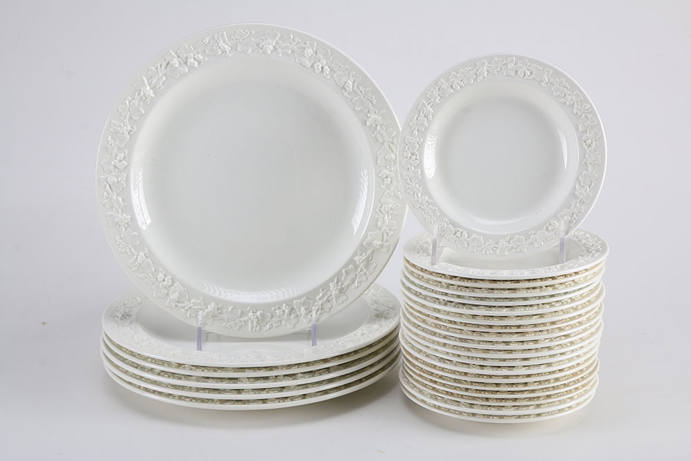 Assortment of Wedgwood "2243" Embossed China
