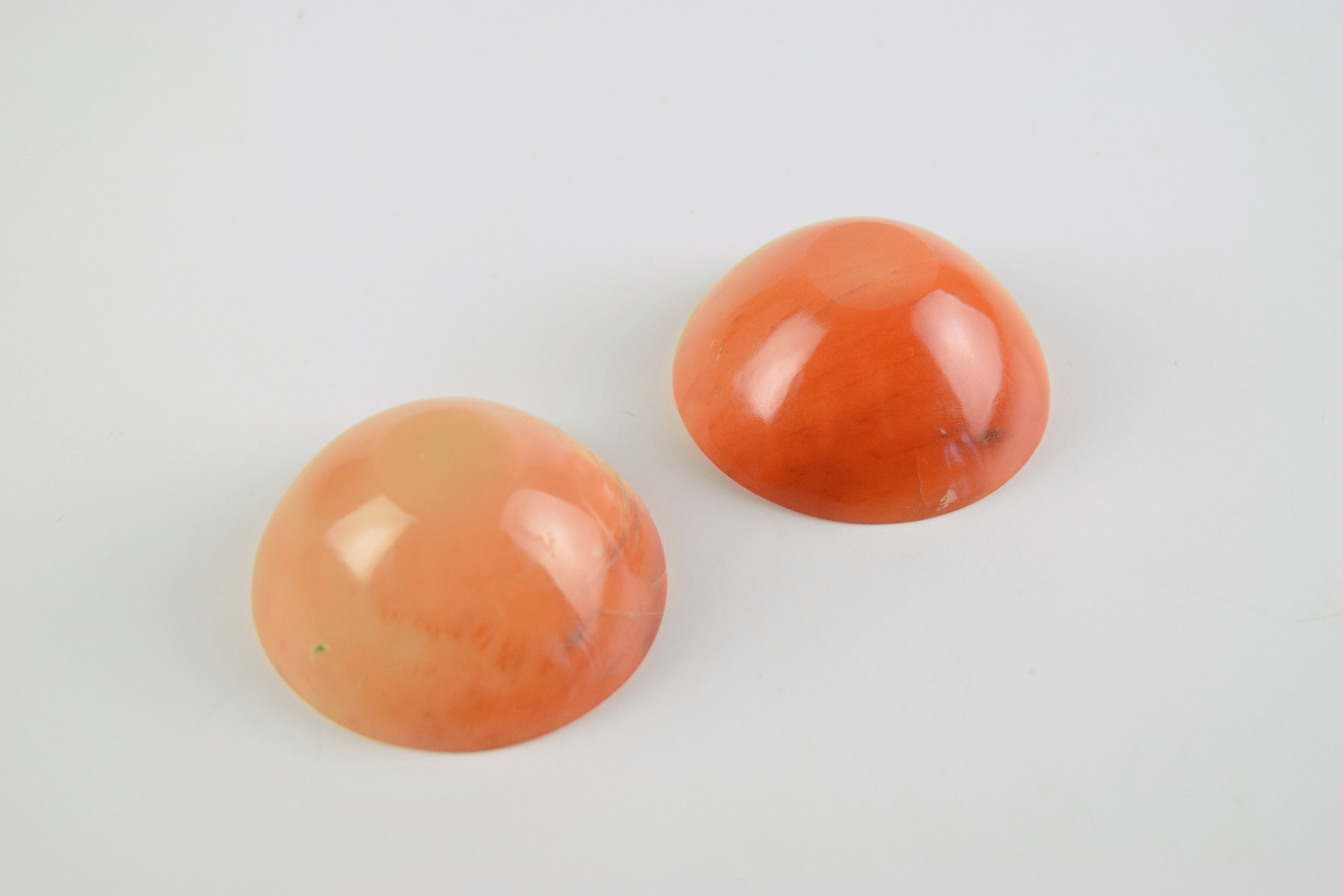 Miniature Stone Bowls, Two Pair