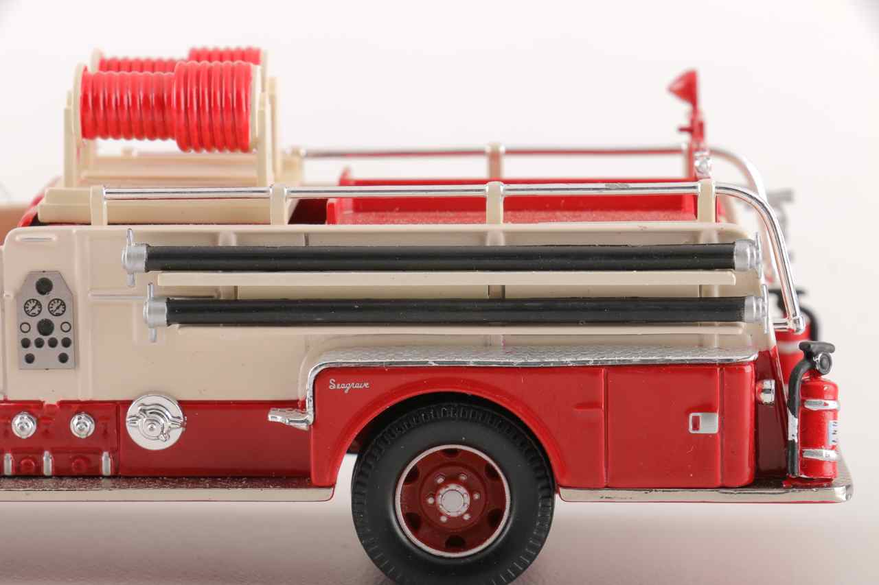 Group of Five Corgi Die-Cast Fire Trucks