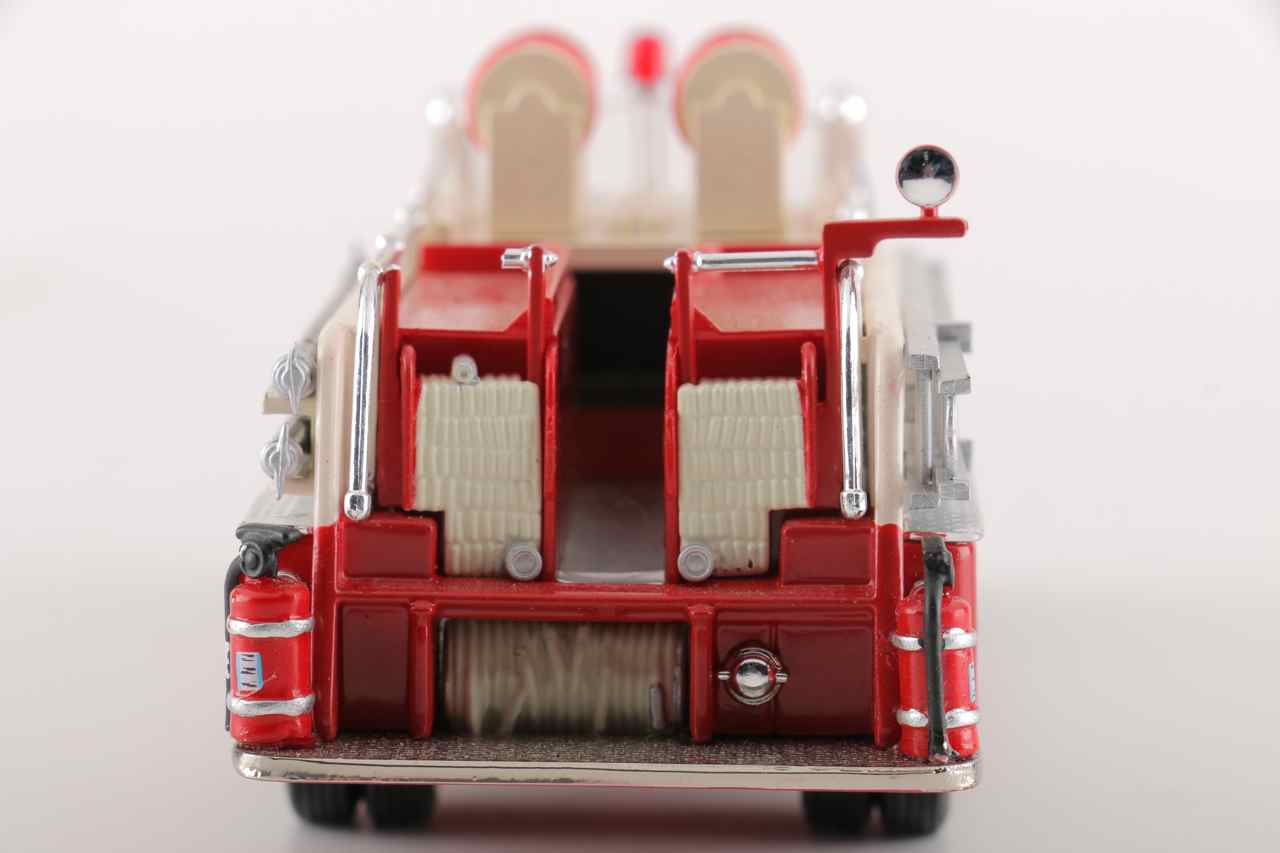 Group of Five Corgi Die-Cast Fire Trucks