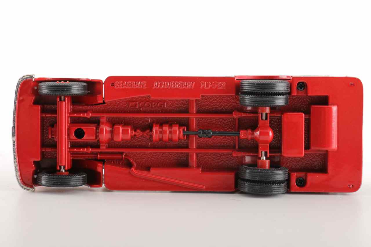 Group of Five Corgi Die-Cast Fire Trucks