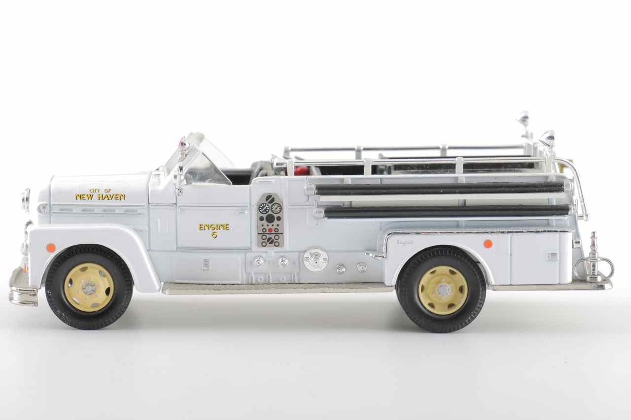 Group of Five Corgi Die-Cast Fire Trucks