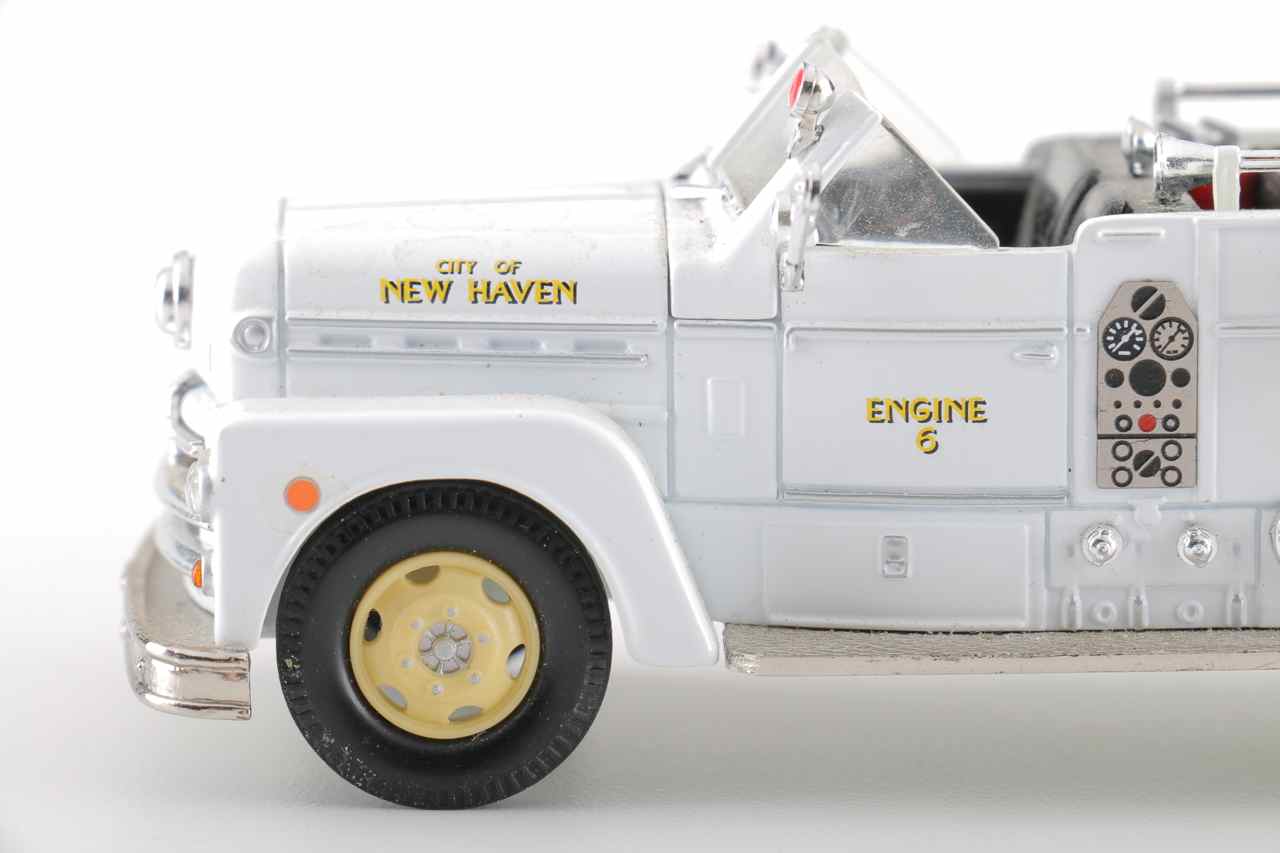 Group of Five Corgi Die-Cast Fire Trucks