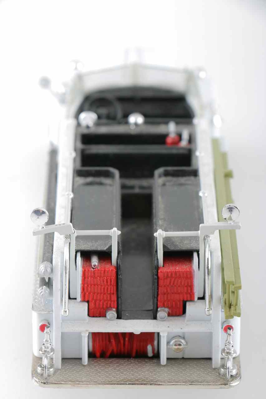 Group of Five Corgi Die-Cast Fire Trucks