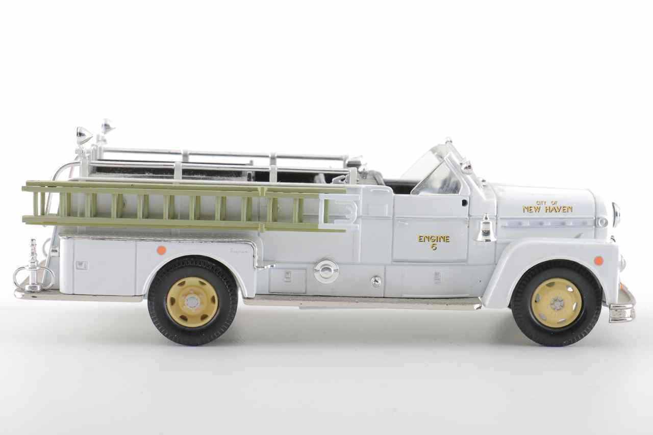 Group of Five Corgi Die-Cast Fire Trucks