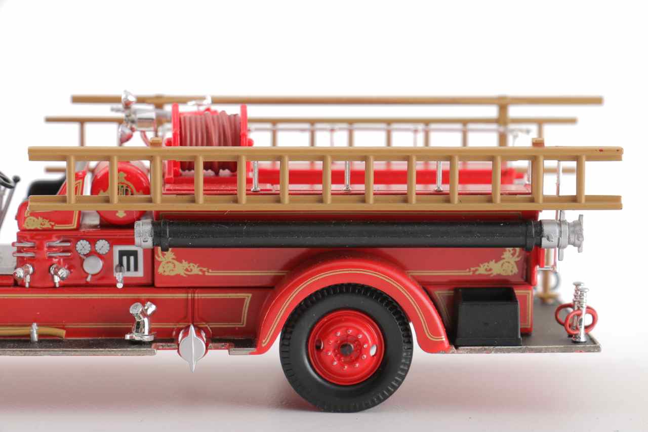 Group of Five Corgi Die-Cast Fire Trucks