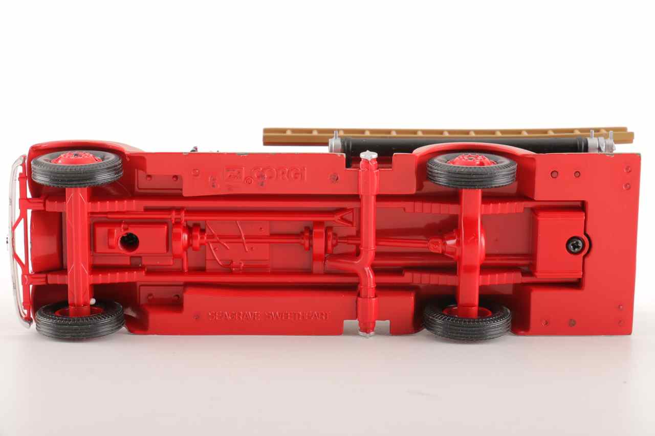 Group of Five Corgi Die-Cast Fire Trucks