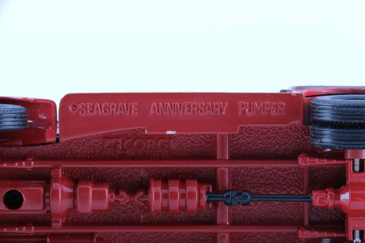 Group of Five Corgi Die-Cast Fire Trucks