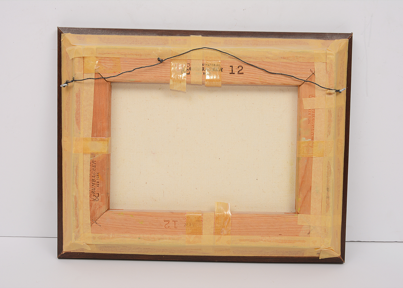 M.L. Wright Signed Original Oil on Canvas Landscape Painting