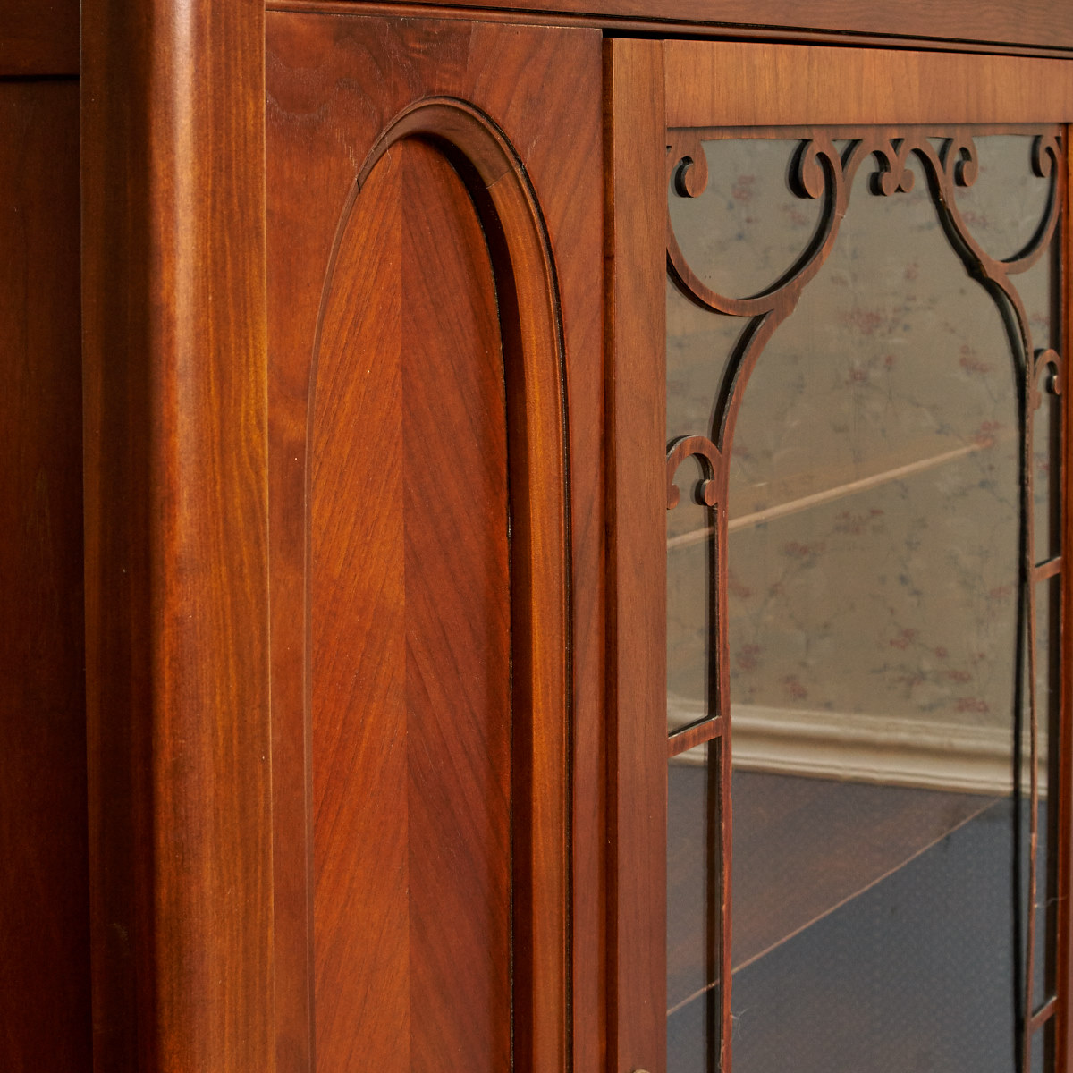 Jacobean Style China Cabinet