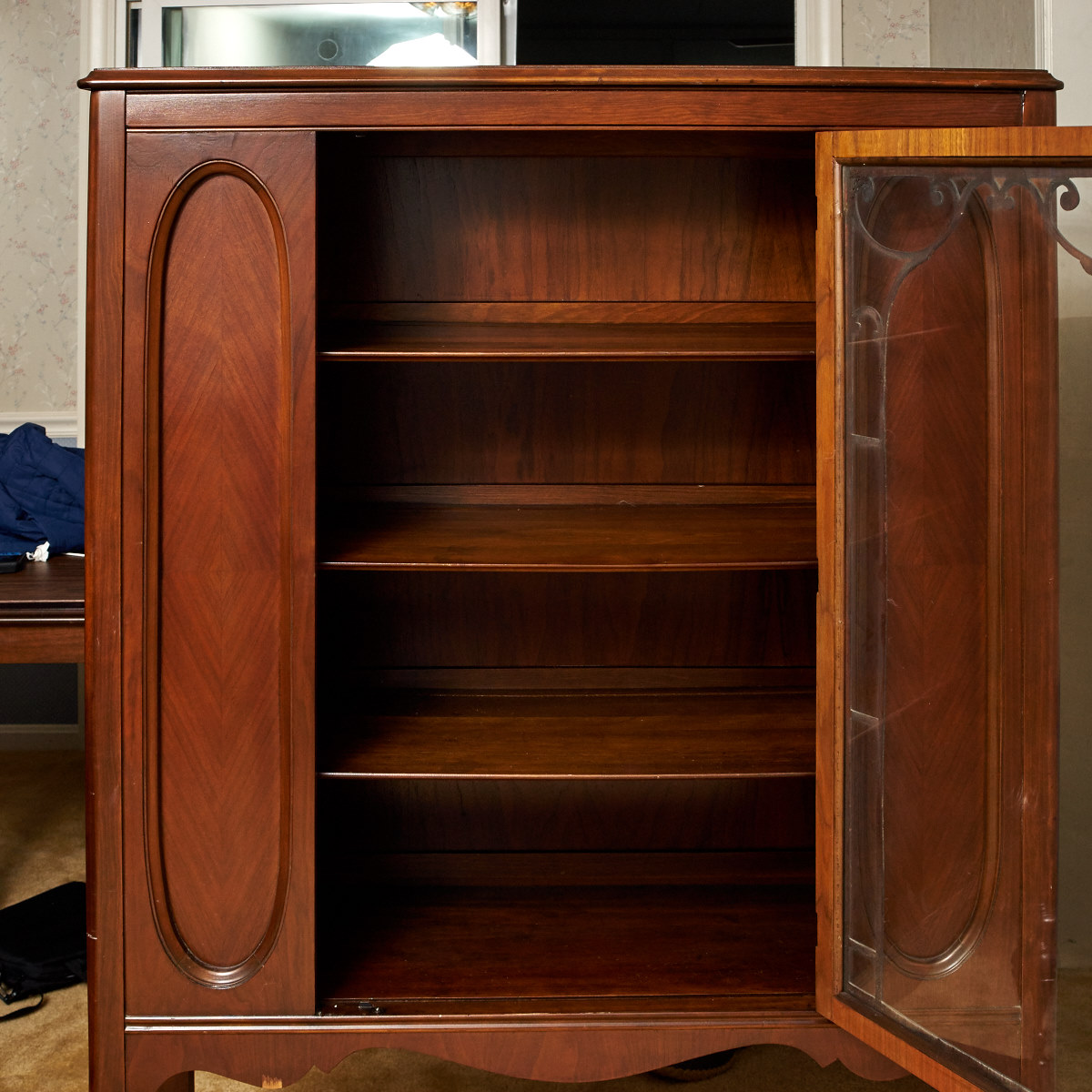 Jacobean Style China Cabinet