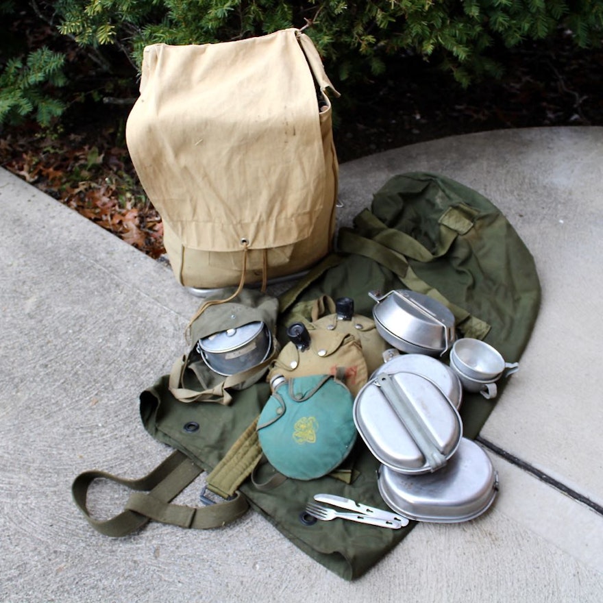 Vintage Scout Camping Gear