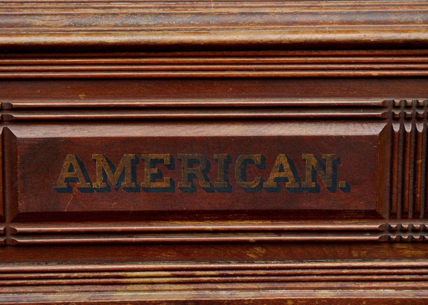 Antique "American" Sewing Machine and Table