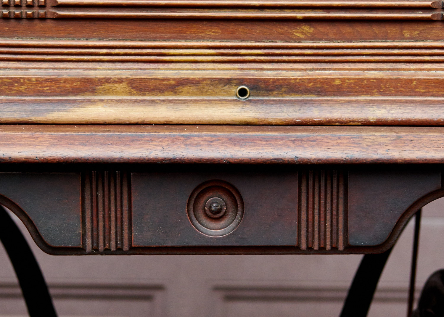 Antique "American" Sewing Machine and Table