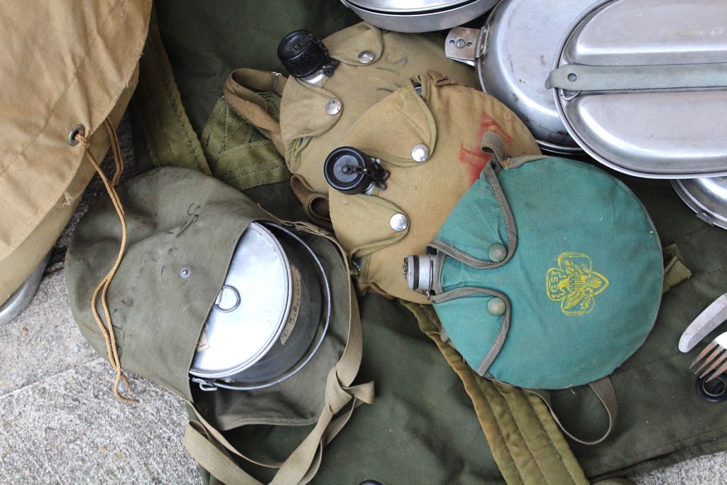 Vintage Scout Camping Gear
