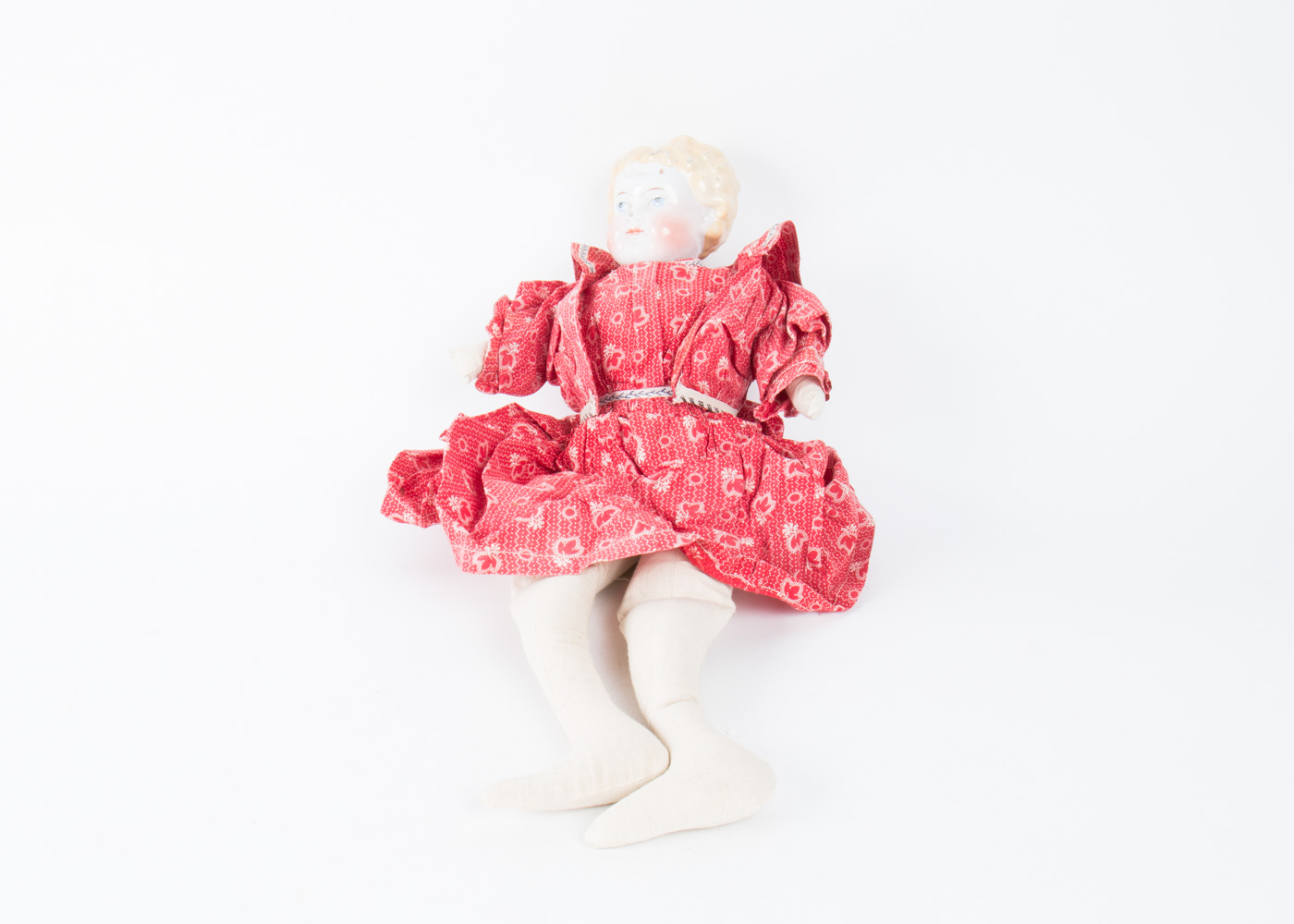 Antique Doll with Porcelain Head