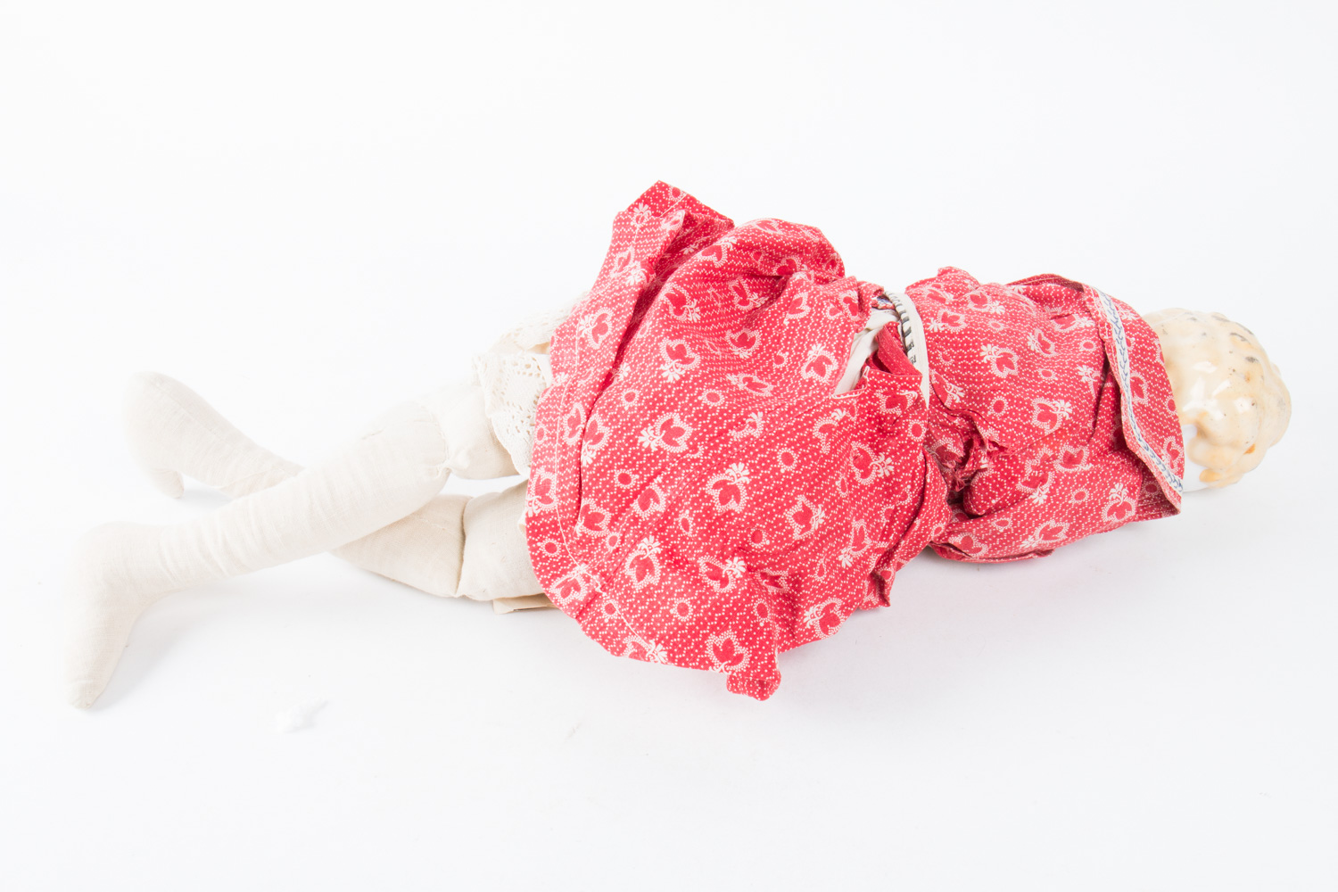 Antique Doll with Porcelain Head