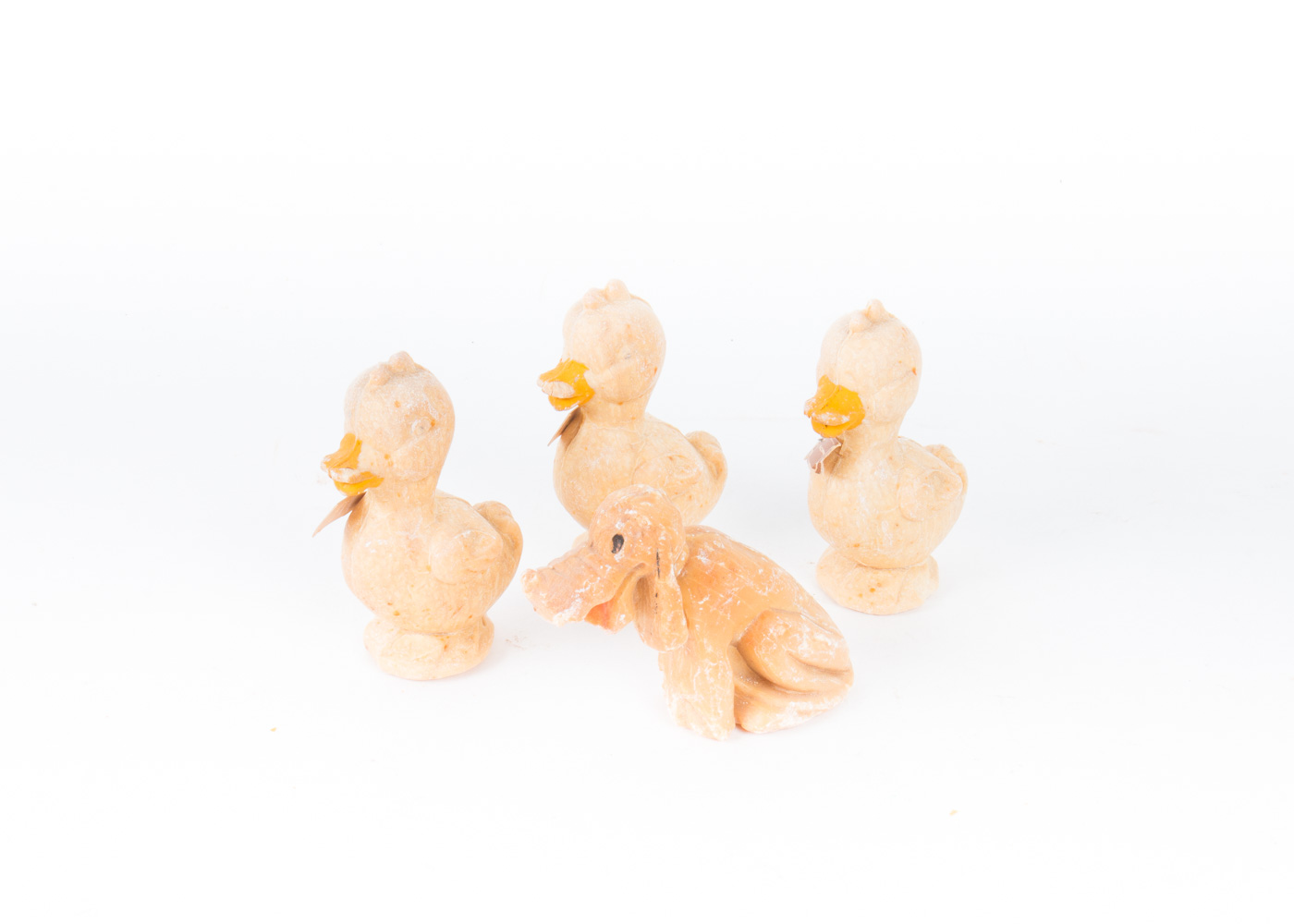 Ducks and Pluto Soap Figurines