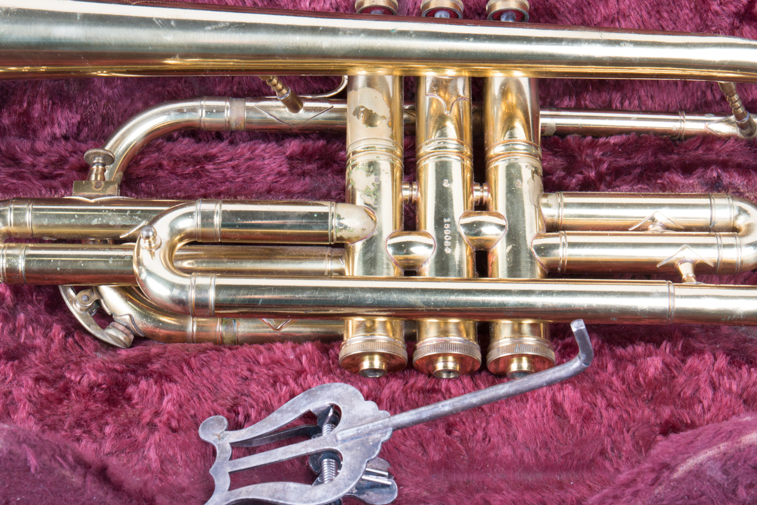 Vintage Pan American Trumpet and Case