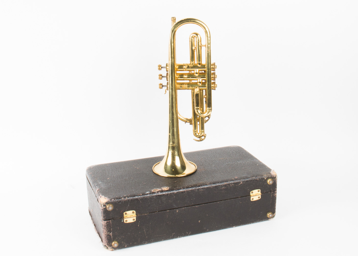 Vintage Pan American Trumpet and Case