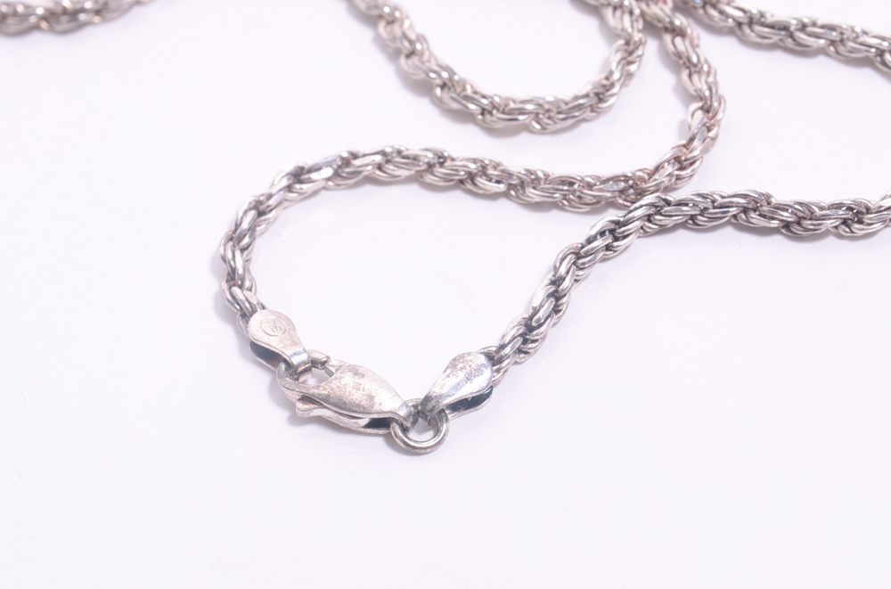 Sterling Silver Bracelets and Necklace
