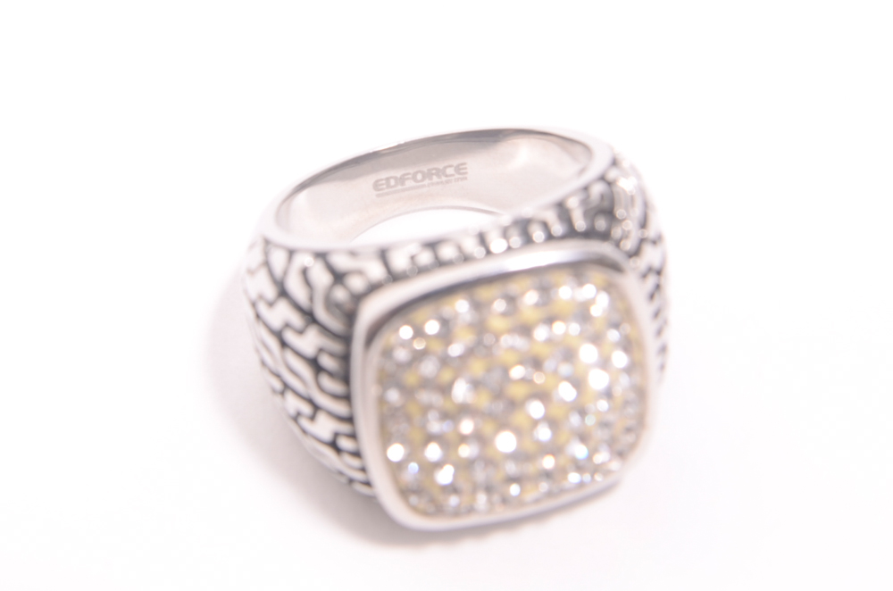 Men's Edforce Stainless Steel Rings