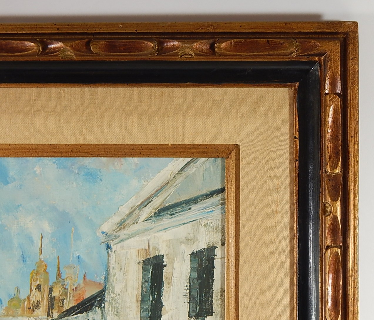 L. Reymond Signed Original Painting on Canvas