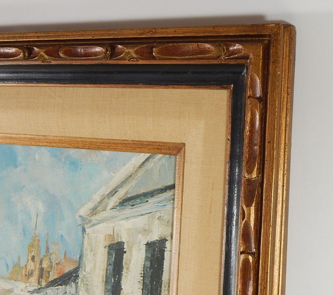 L. Reymond Signed Original Painting on Canvas