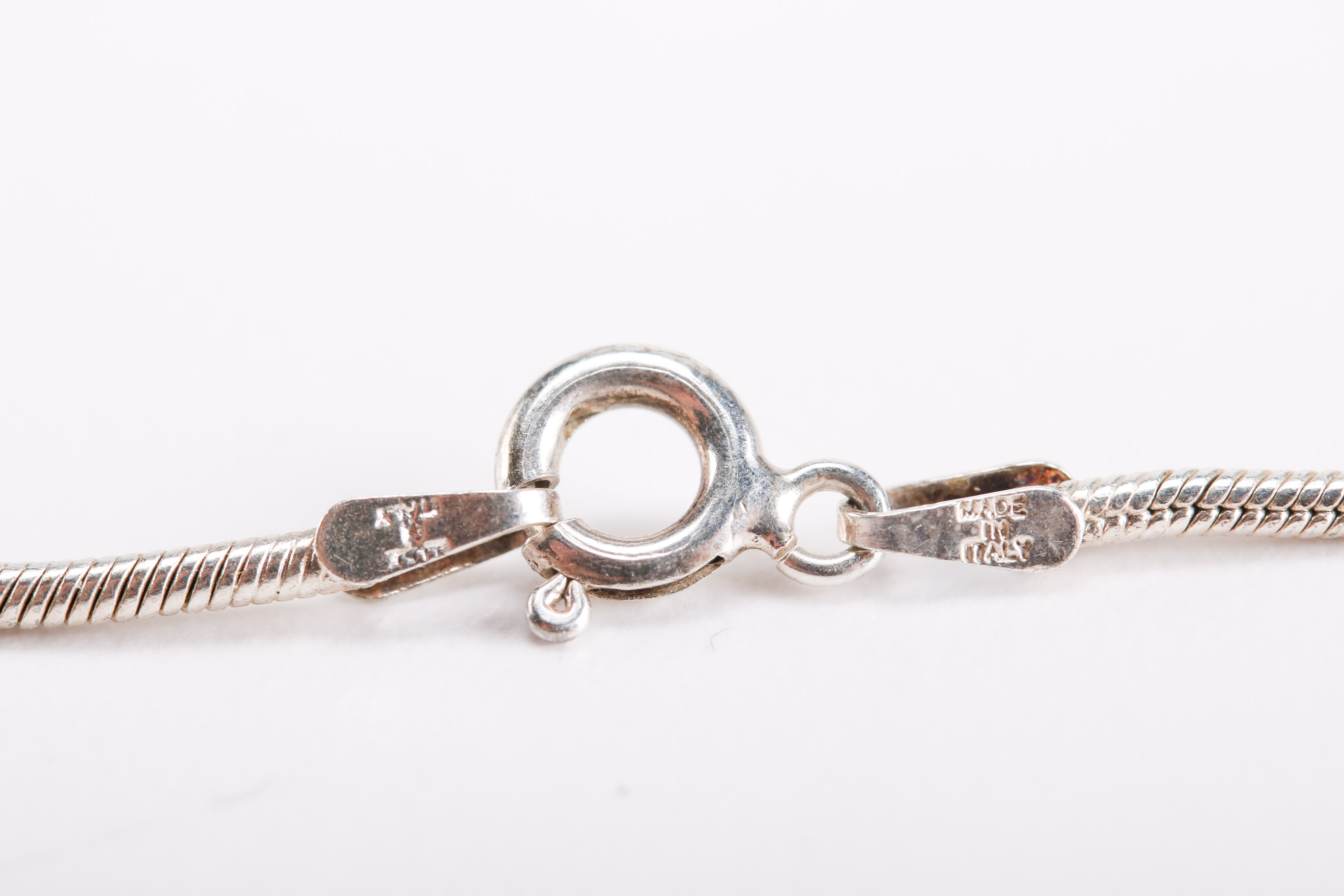 Collection of Sterling Silver Chain Bracelets