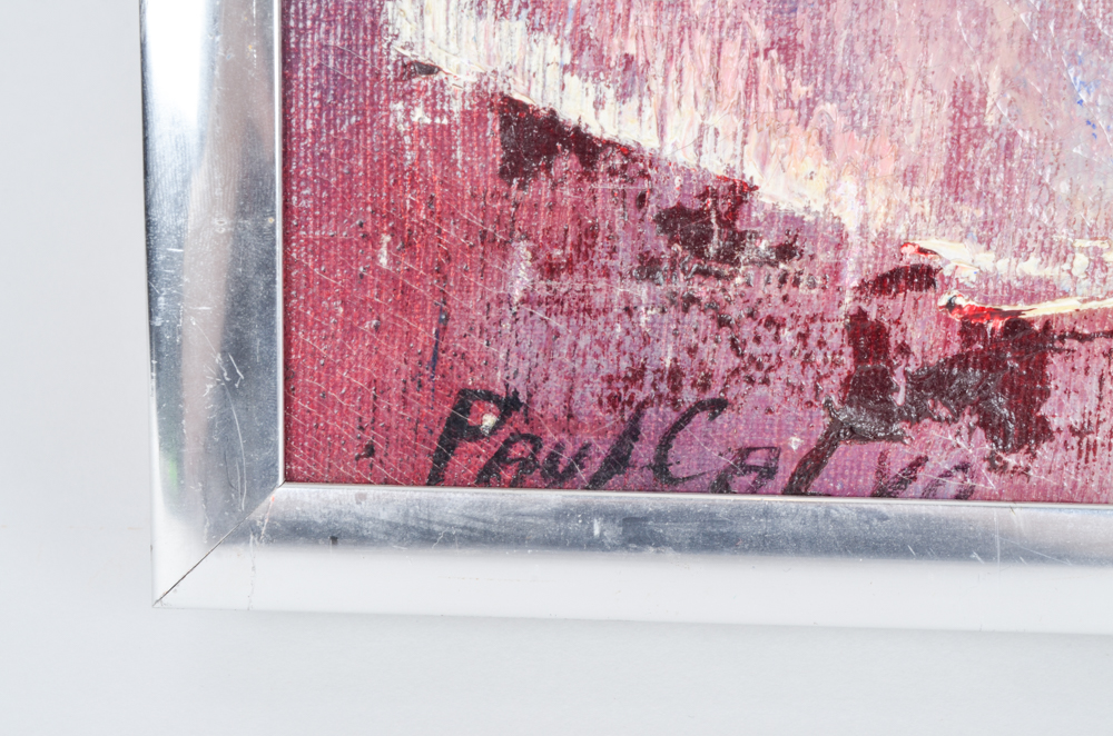 Paul Calvo Still Life Oil Painting