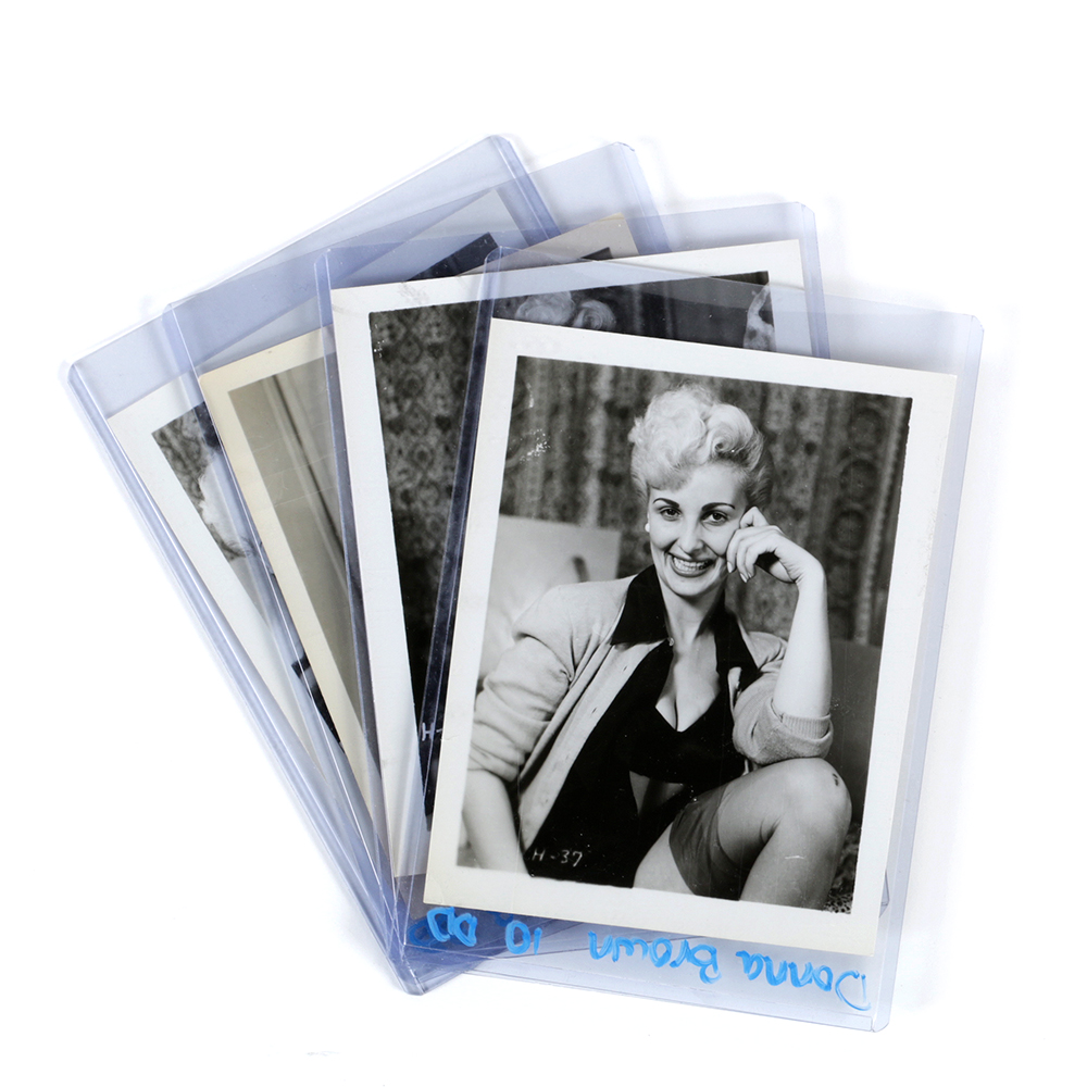 Collection of 1950s Donna Brown Pin-Up Photos