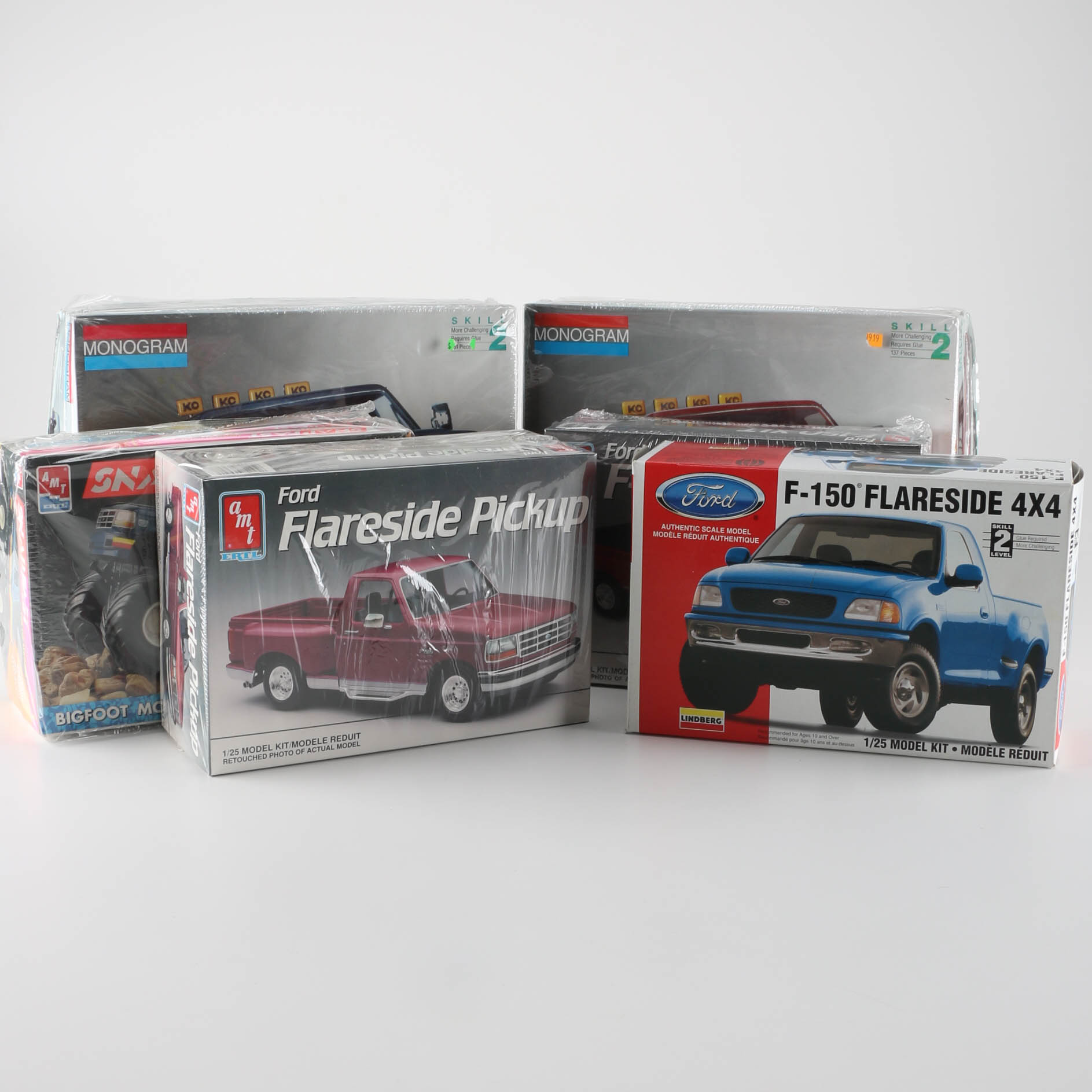 Collection of Ford Pickup Model Kits